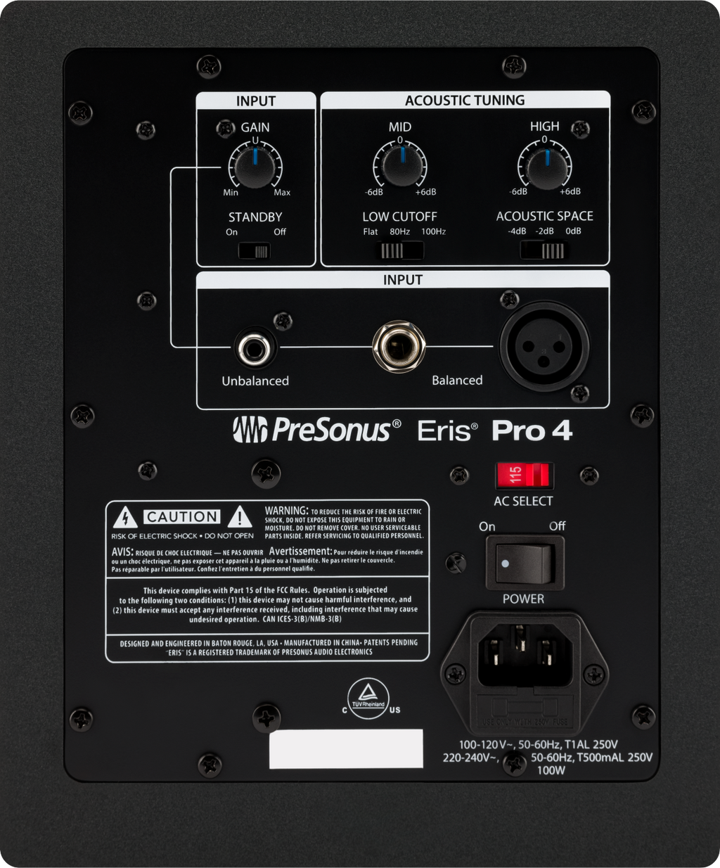 Eris® Pro 4, Black, NA