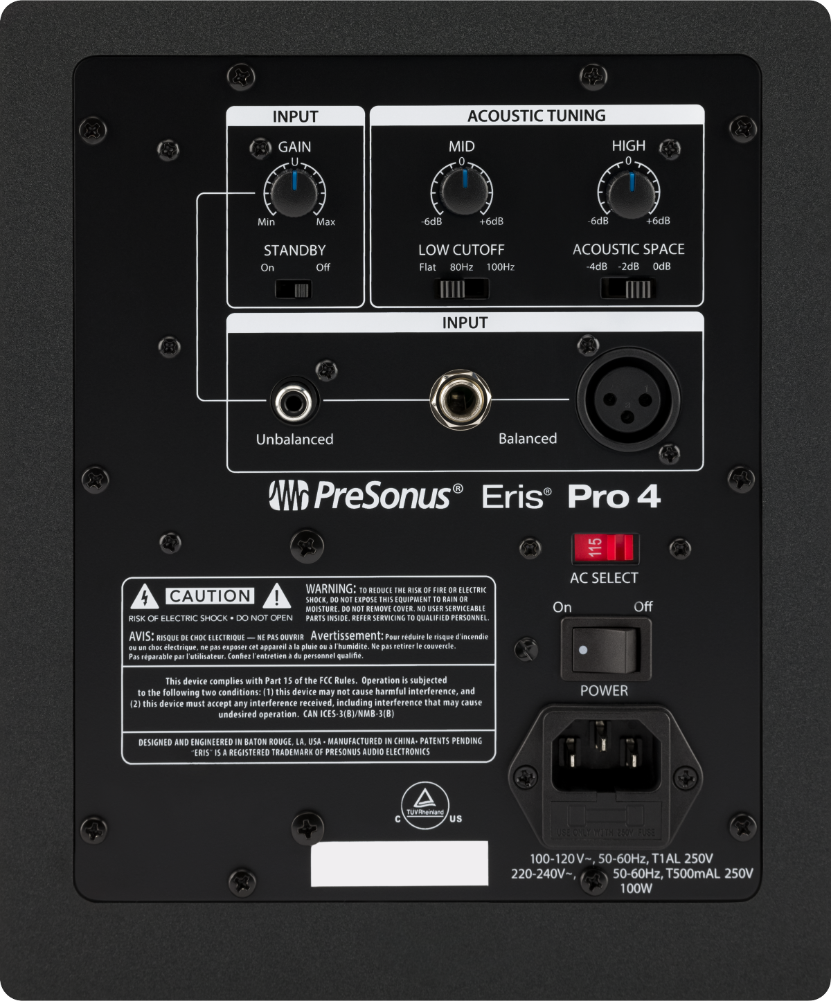 Eris® Pro 4, Black, NA