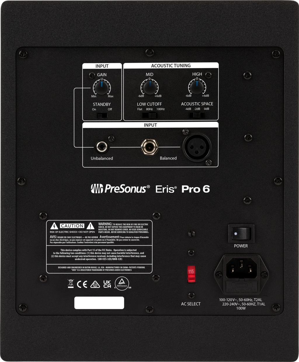 Eris® Pro 6, Black, NA