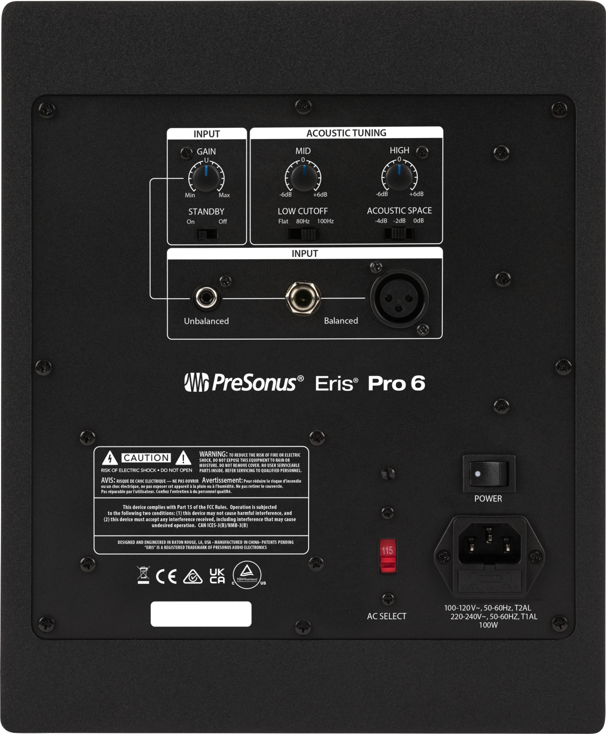 Eris® Pro 6, Black, NA