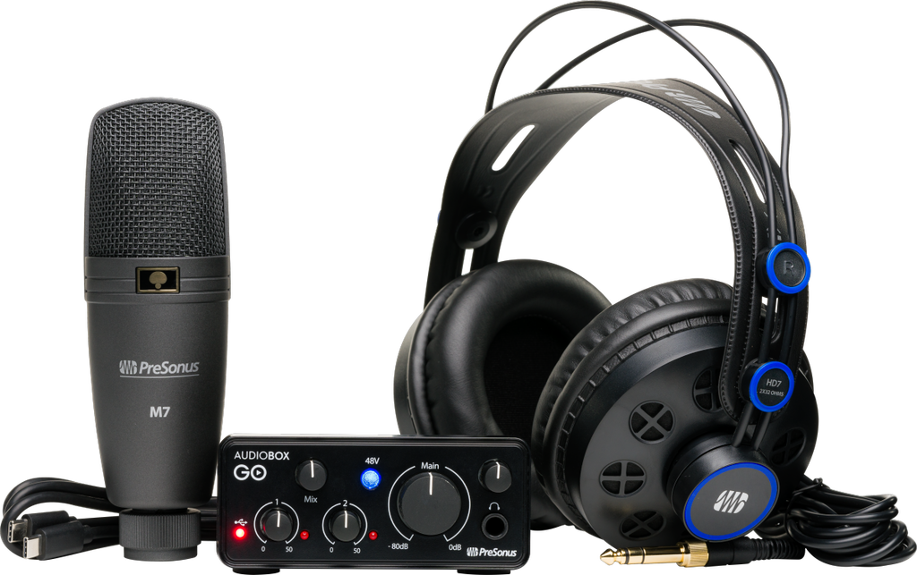 AudioBox GO™ Creator Bundle, Black