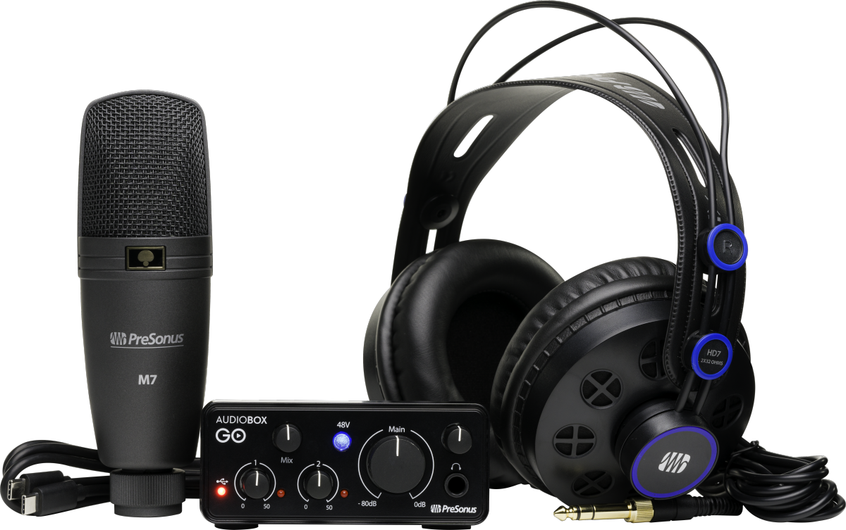 AudioBox GO™ Creator Bundle, Black