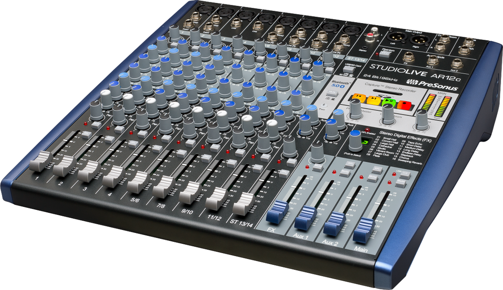 StudioLive® AR12c Analog Mixer, Blue