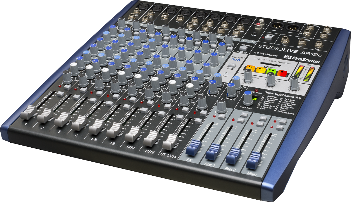 StudioLive® AR12c Analog Mixer, Blue