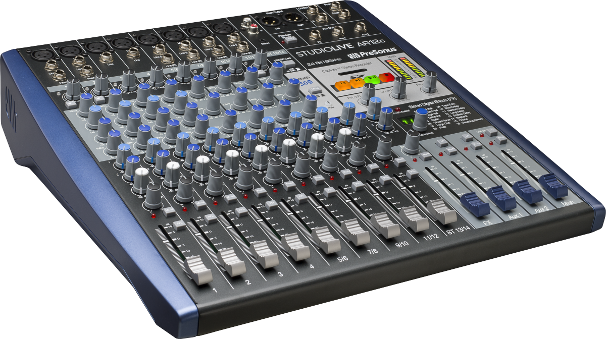 StudioLive® AR12c Analog Mixer, Blue
