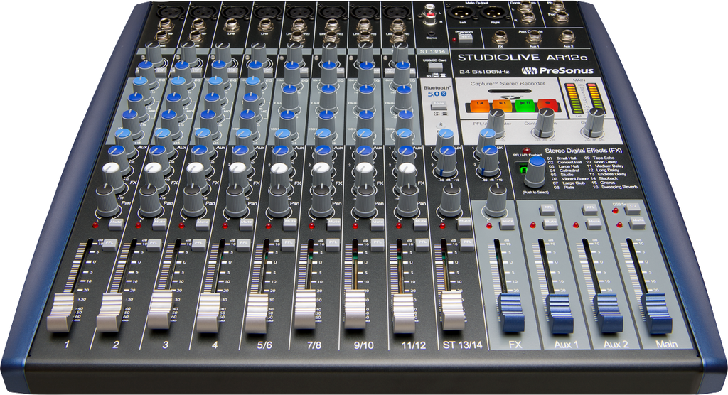 StudioLive® AR12c Analog Mixer, Blue
