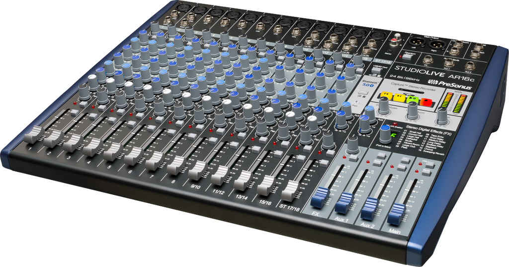 StudioLive® AR16c Analog Mixer, Blue