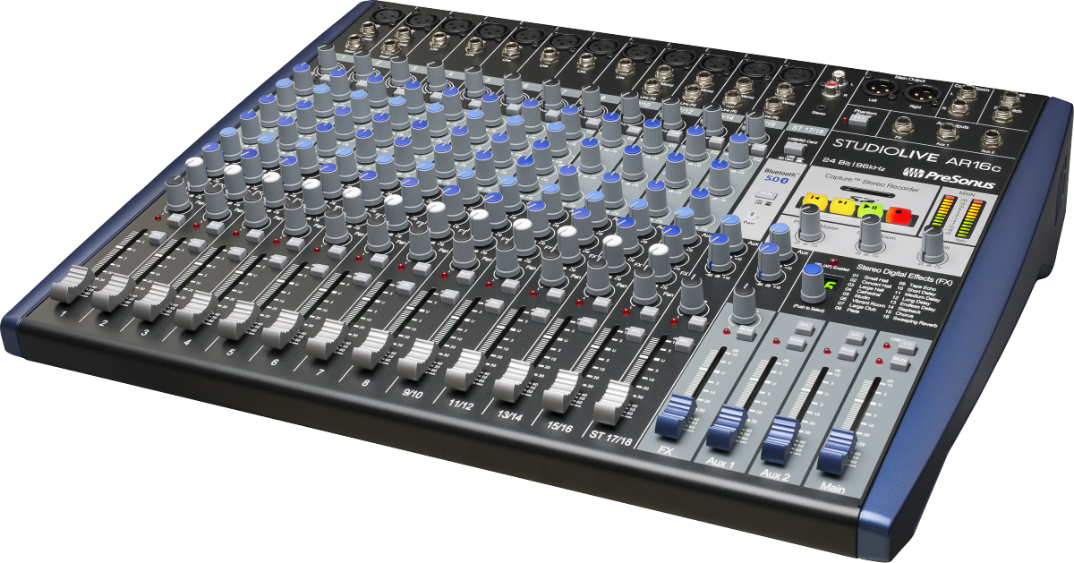 StudioLive® AR16c Analog Mixer, Blue