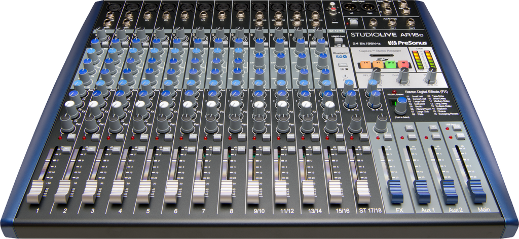 StudioLive® AR16c Analog Mixer, Blue