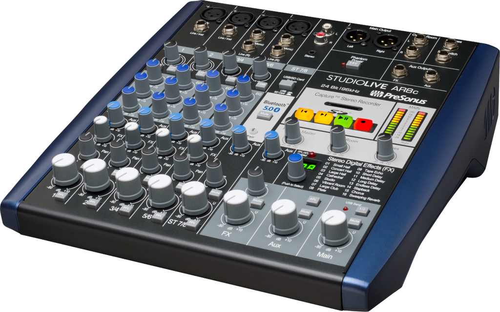 StudioLive® AR8c Analog Mixer, Blue
