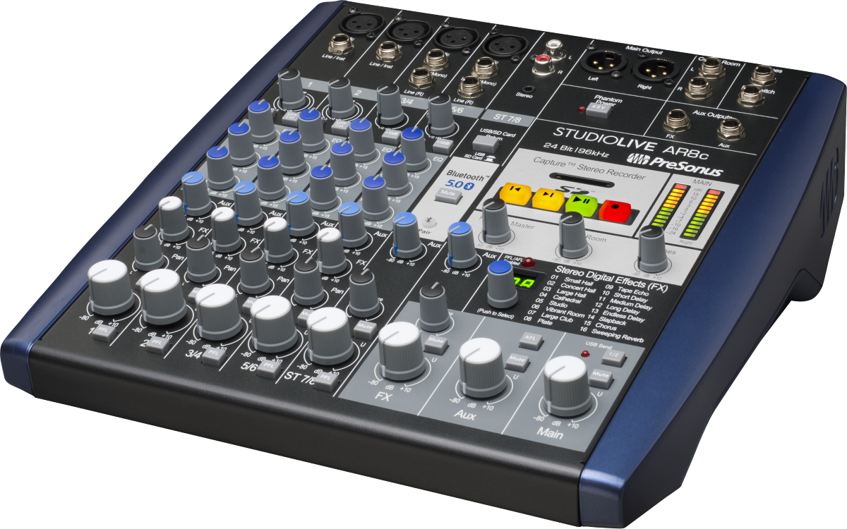 StudioLive® AR8c Analog Mixer, Blue