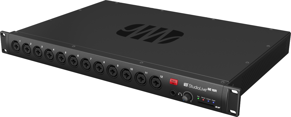 StudioLive® SE 16R Digital Rack Mixer, Black, NA
