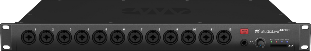 StudioLive® SE 16R Digital Rack Mixer, Black, NA