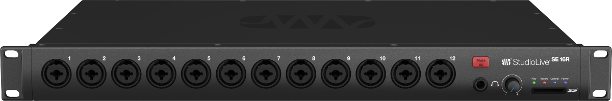 StudioLive® SE 16R Digital Rack Mixer, Black, NA