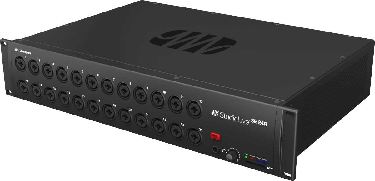 StudioLive® SE 24R Digital Rack Mixer, Black, NA