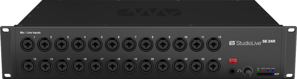 StudioLive® SE 24R Digital Rack Mixer, Black, NA