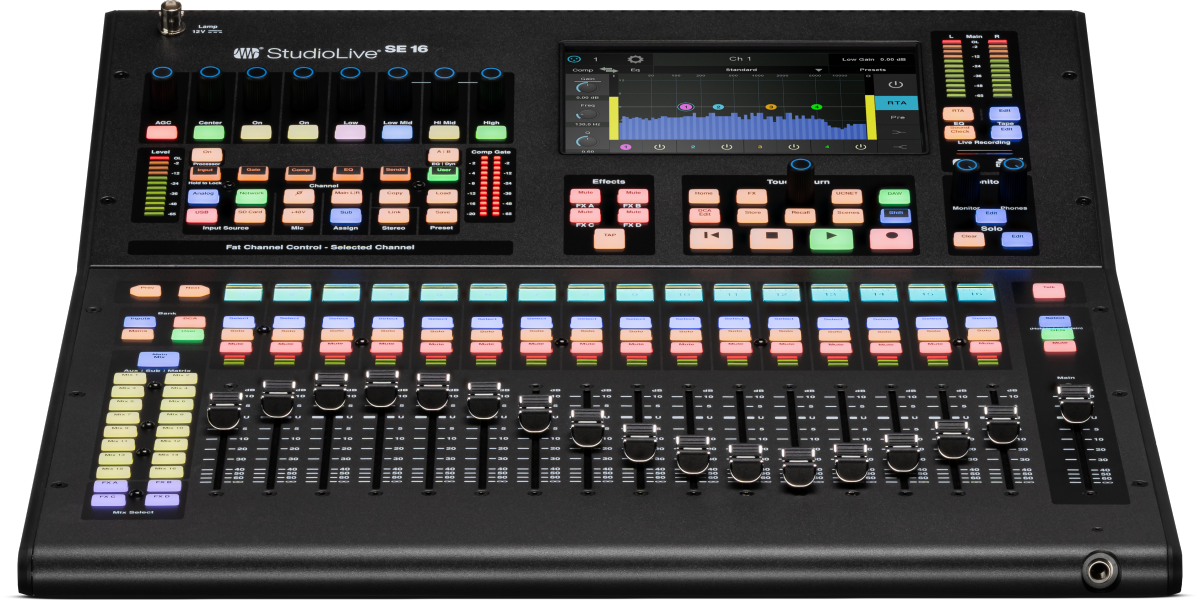 StudioLive® SE 16 Digital Console Mixer, Black, NA