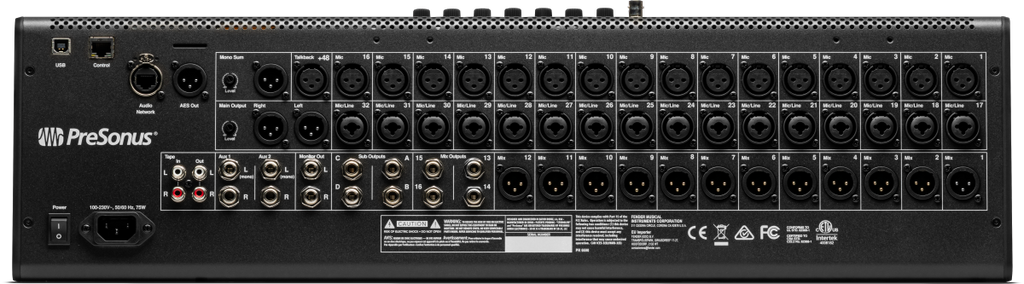 StudioLive® SE 24 Digital Console Mixer, Black, NA