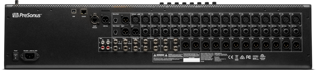 StudioLive® SE 32 Digital Console Mixer, Black, NA