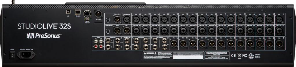 StudioLive® 32S Digital Console Mixer, Gray