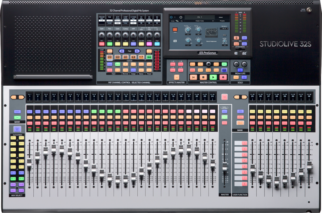 StudioLive® 32S Digital Console Mixer, Gray
