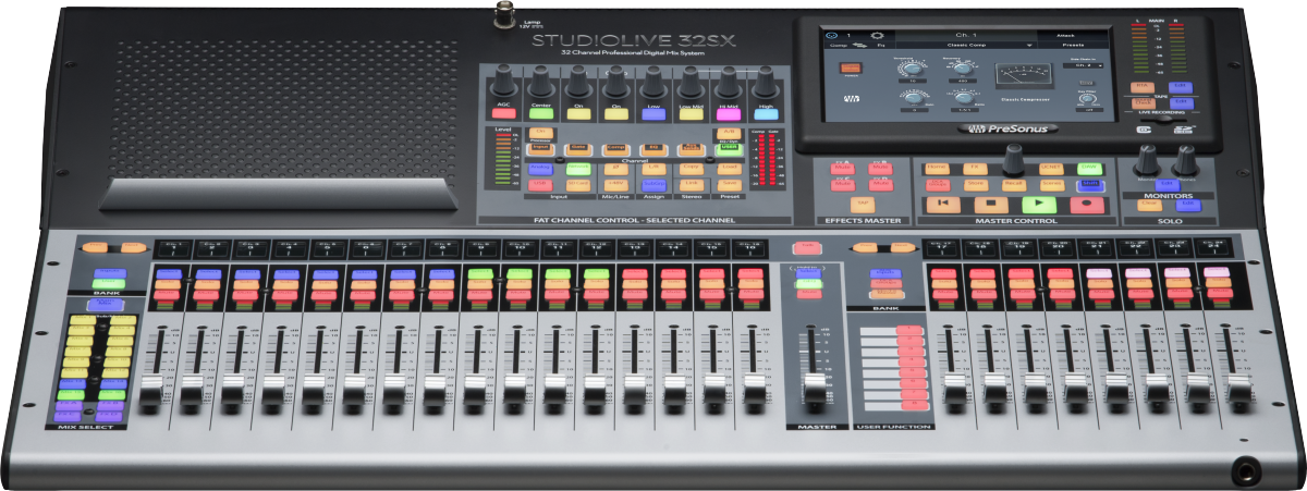 StudioLive® 32SX Digital Console Mixer, Gray, NA