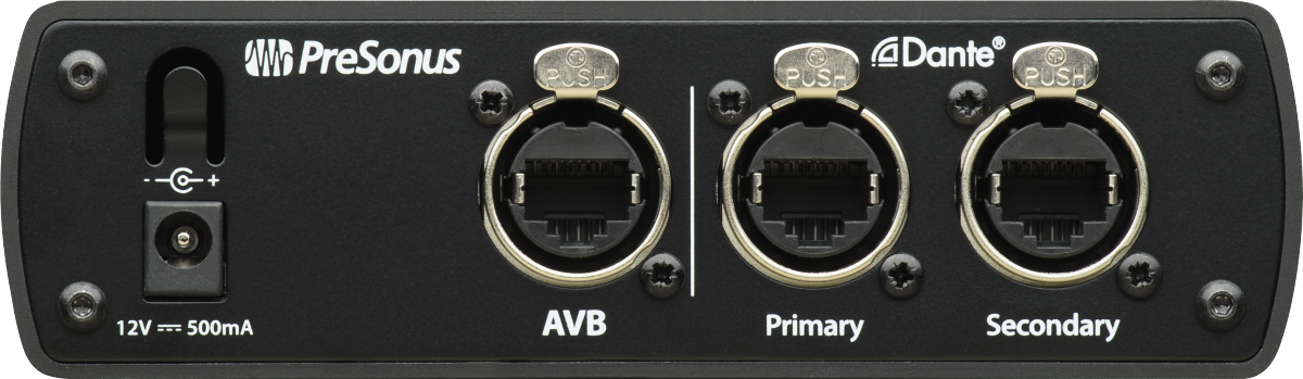AVB-D16 Network Switch and Bridge, Black