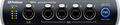SW5E AVB Network Switch, Black and Gray