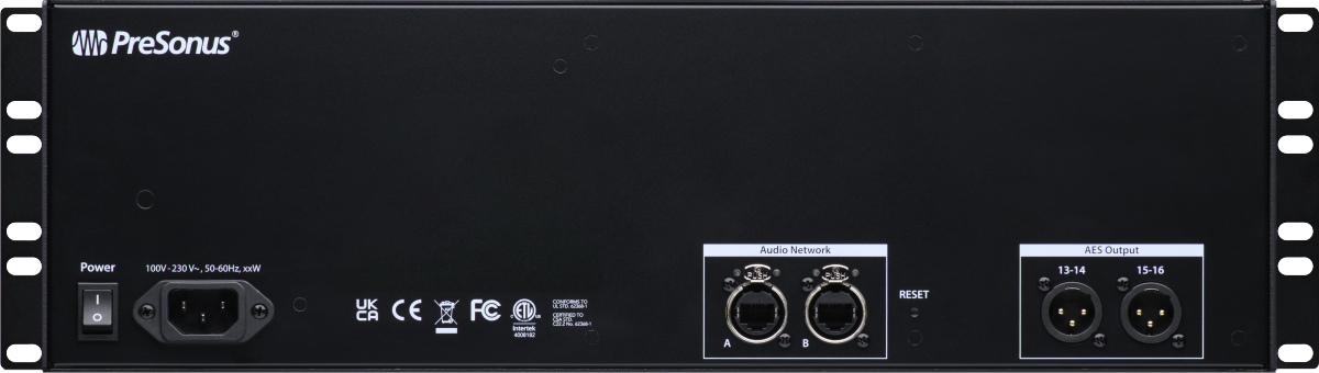 NSB 32.16 Networked Stage Box, Black