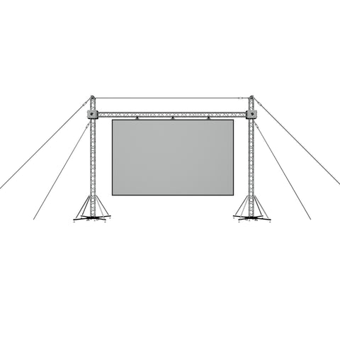 LED Screen Display Panel Video Fly Wall Truss Ground Support System 30'W x 23'H with Hoist