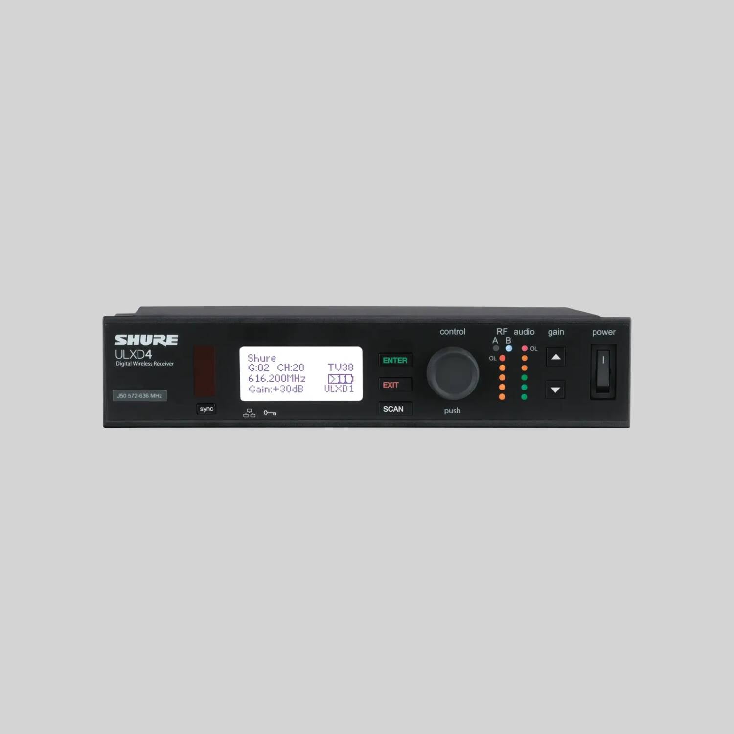 ULXD4-GV - Digital Wireless Receiver