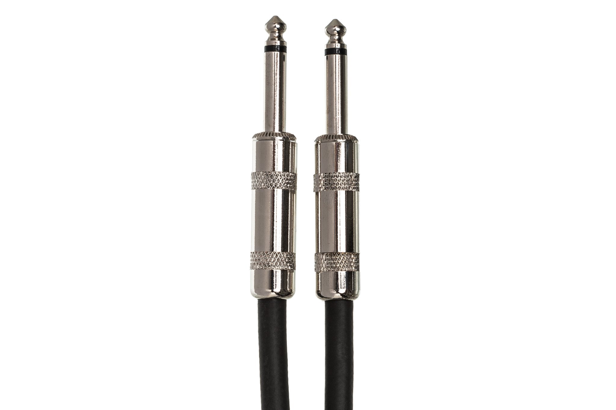 Cloth Guitar Cable, Hosa Straight to Same, 18 ft, Assorted Colors, 10 pc - Connector