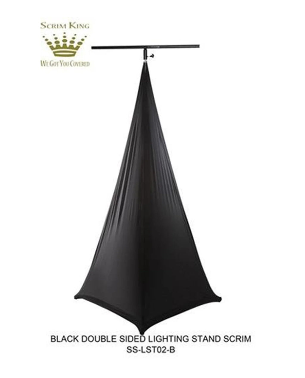Scrim King SS-LST-02-B Double Sided Lighting Stand Scrim