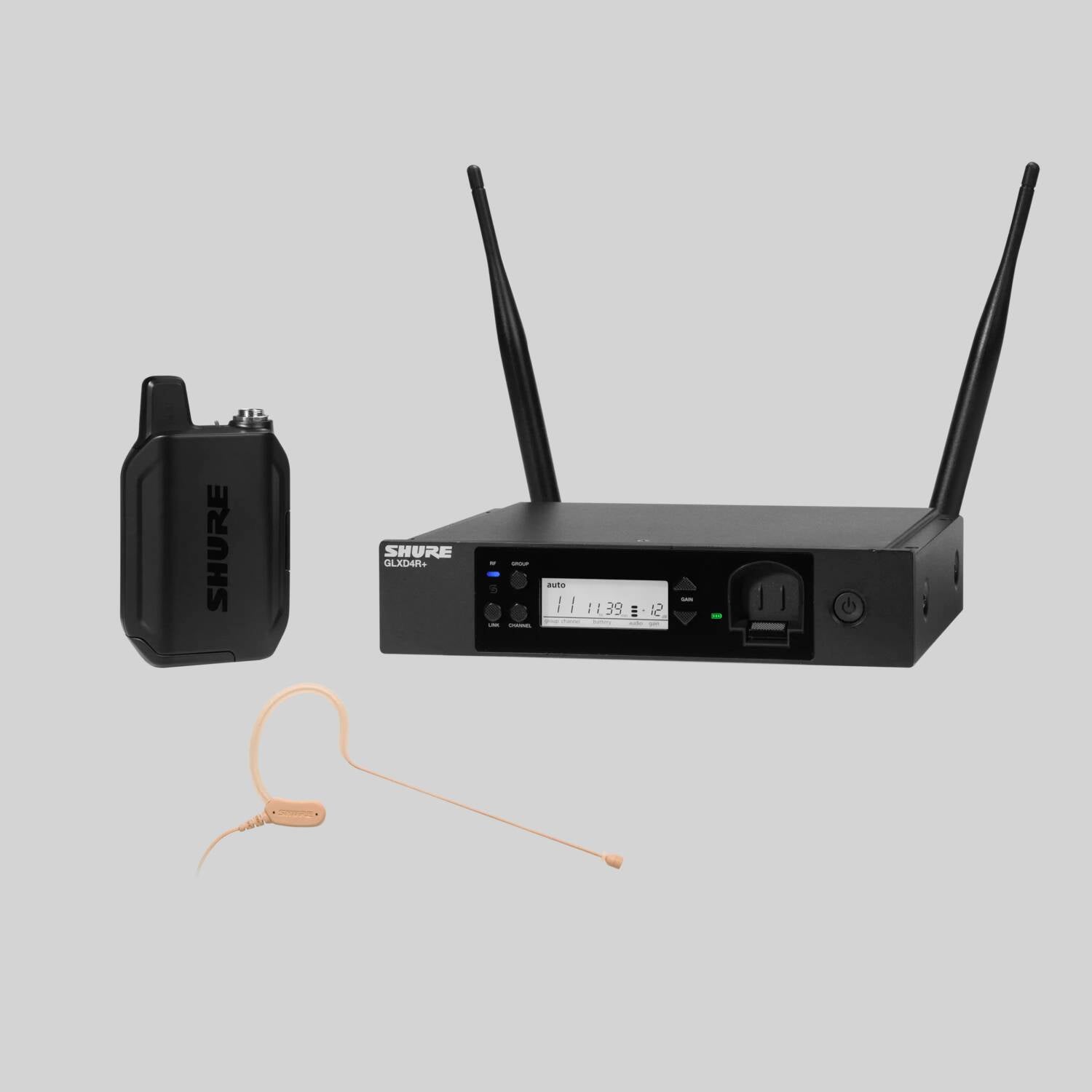 GLXD14R+/MX53 - Digital Wireless Rack System with MX153 Headset Microphone