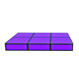 Low Rise ProX LUMOStage™ Modular Illuminated Acrylic Stage Platform System with Interlocking Cube Sections