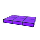 Low Rise ProX LUMOStage™ Modular Illuminated Acrylic Stage Platform System with Interlocking Cube Sections