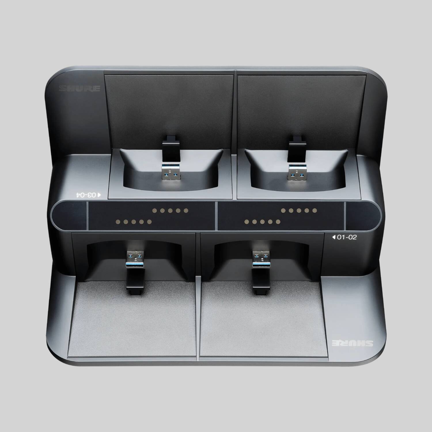 SBC450 - 4-bay Networked Docking Station for ULXD6 or ULXD8