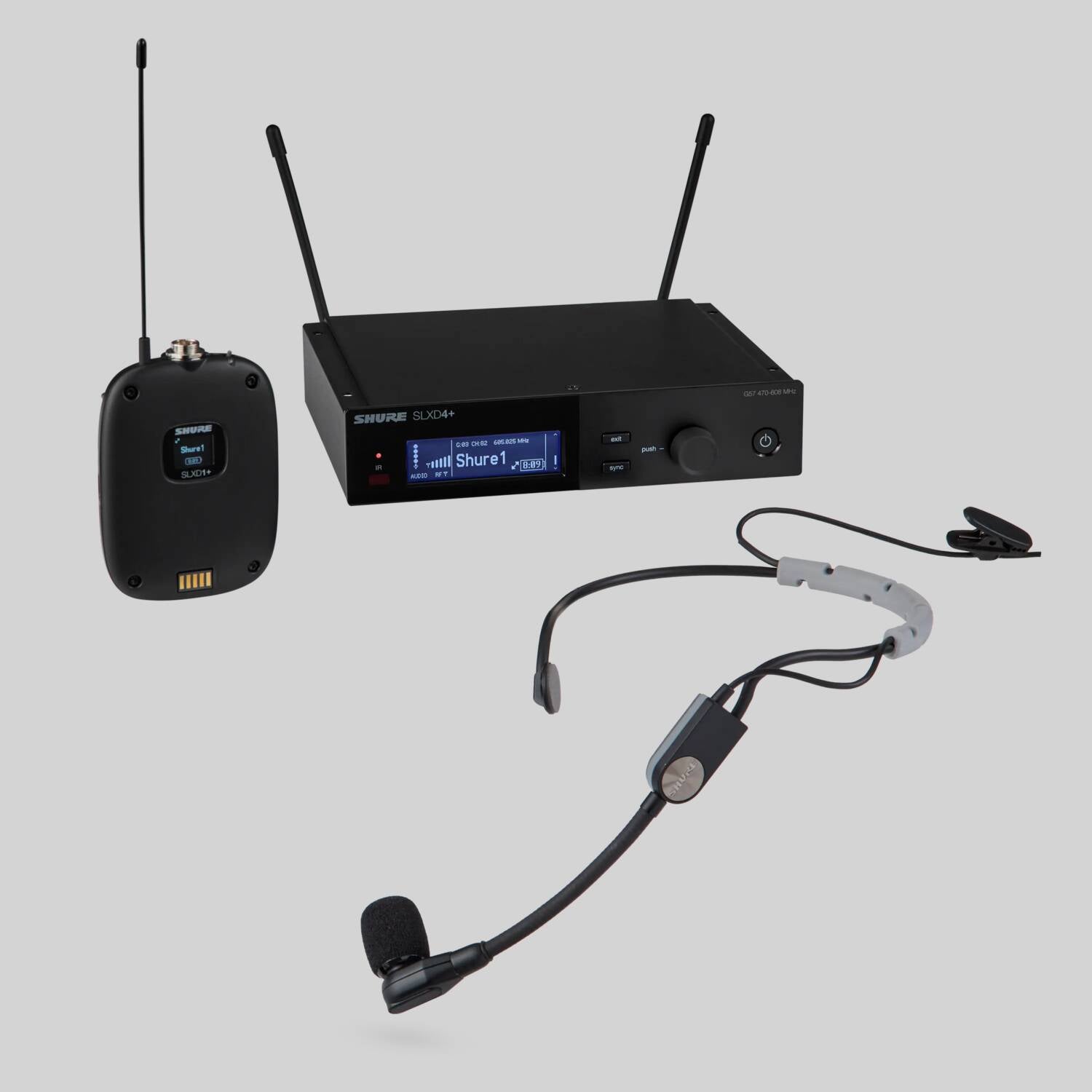 SLXD14+/SM35 - Digital Wireless Bodypack System with SM35 Performance Headset Microphone