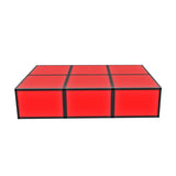 Mid Rise ProX LUMOStage™ Modular Illuminated Acrylic Stage Platform System with Interlocking Cube Sections
