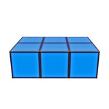 High Rise ProX LUMOStage™ Modular Illuminated Acrylic Stage Platform System with Interlocking Cube Sections