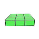 Mid Rise ProX LUMOStage™ Modular Illuminated Acrylic Stage Platform System with Interlocking Cube Sections