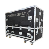 Digico Quantum 852 Flip-Ready Hydraulic Console Easy Retracting Lifting Flight Case with 3x2U Rack and wheels by Zcase Poland
