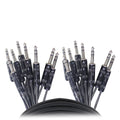 10 Ft. 8-Channel TRS-M to TRS-M Balanced Snake Cable