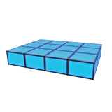 Mid Rise Pro ProX LUMOStage™ Modular Illuminated Acrylic Stage Platform System with Interlocking Cube Sections