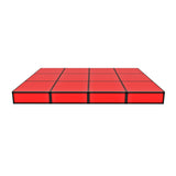 Low Rise Pro ProX LUMOStage™ Modular Illuminated Acrylic Stage Platform System with Interlocking Cube Sections