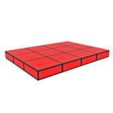 Low Rise Pro ProX LUMOStage™ Modular Illuminated Acrylic Stage Platform System with Interlocking Cube Sections