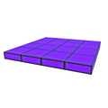 Grande Low Rise ProX LUMOStage™ Modular Illuminated Acrylic Stage Platform System with Interlocking Cube Sections