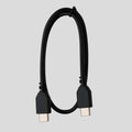 USB-C - USB-C Cable 15" - USB-C to USB-C charging cable. 15" in length.