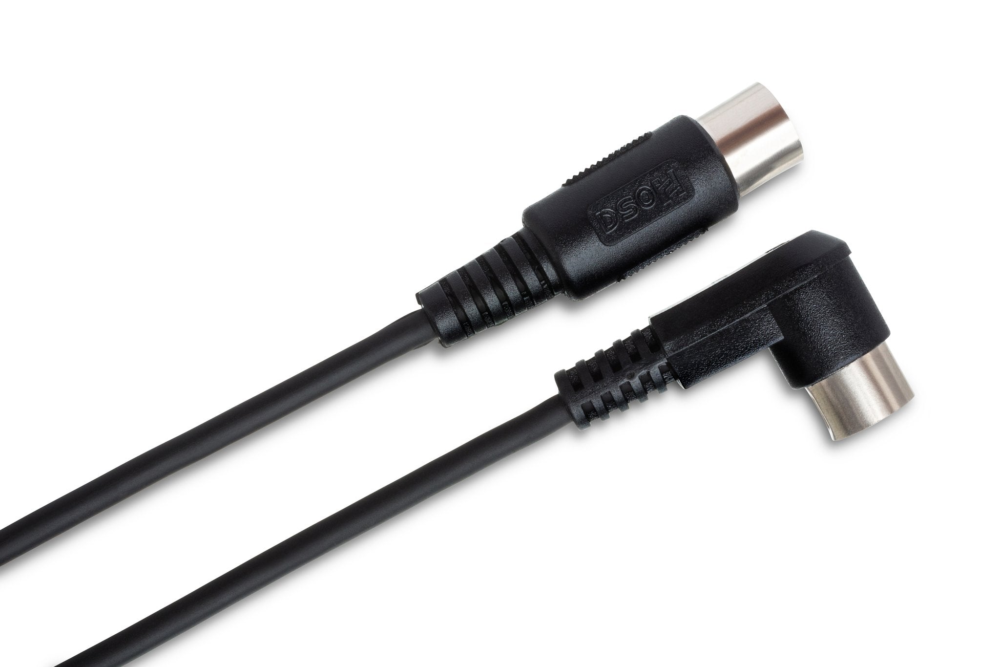 Phantom MIDI Cable, Right-angle 7-pin DIN to 7-pin DIN, 25 ft - Angle