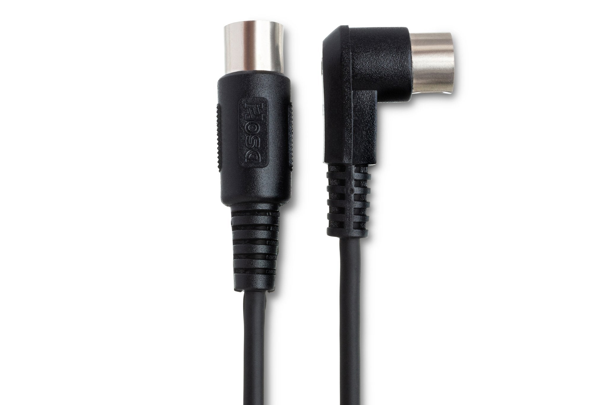 Phantom MIDI Cable, Right-angle 7-pin DIN to 7-pin DIN, 25 ft - Connector